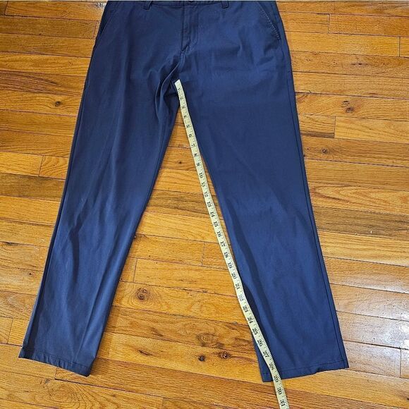Rhone Commuter Pants Mens 33 Navy Blue Straight Stretch Flex Knit - Picture 8 of 12